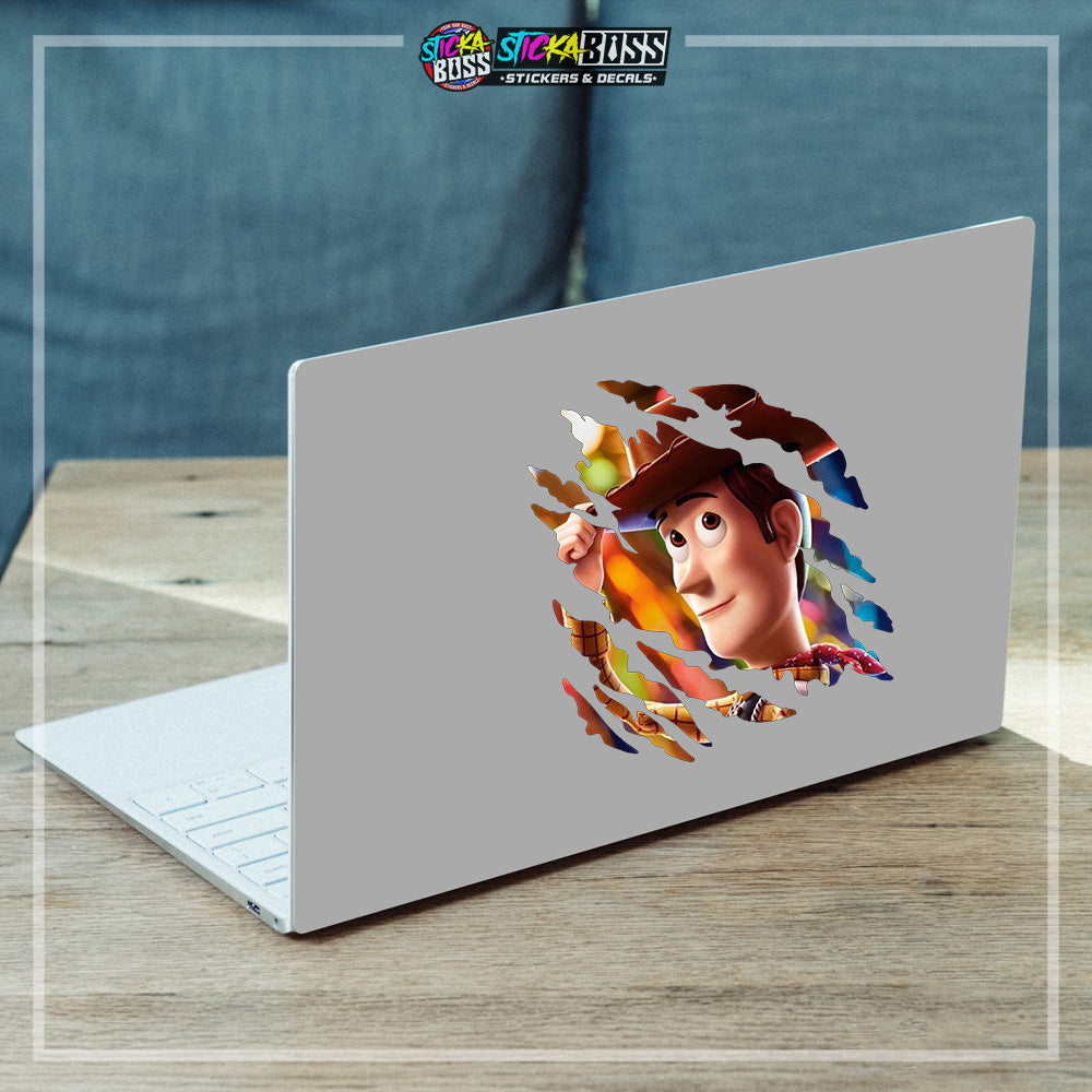 TOY STORY| ANIME SCRATCH STICKER【VINYL PRINTED】( LAMINATED / WATERPROOF )【Stickaboss】