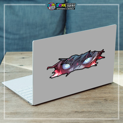 HUNTER X HUNTER | CRACK PEEKERS  ( ANIME VINYL STICKER DECALS )【Stickaboss】