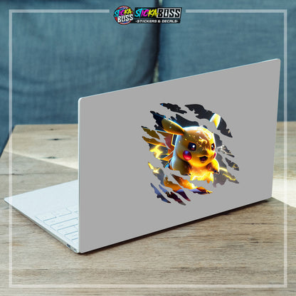 POKEMON PART 1 | ANIME SCRATCH STICKER【VINYL PRINTED】( LAMINATED / WATERPROOF )【Stickaboss】