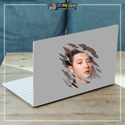 EXO | SCRATCH STICKER【VINYL PRINTED】( LAMINATED / WATERPROOF )【Stickaboss】