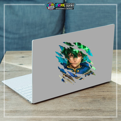 BLACK CLOVER | ANIME SCRATCH STICKER【VINYL PRINTED】( LAMINATED / WATERPROOF )