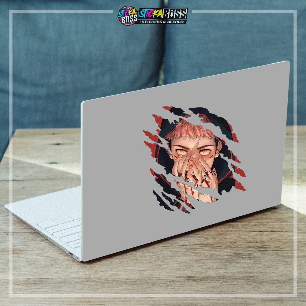 JUJUTSU KAISEN PART 2 | ANIME SCRATCH STICKER【VINYL PRINTED】( LAMINATED / WATERPROOF )【Stickaboss】