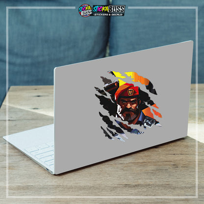 VALORANT | ANIME SCRATCH STICKER【VINYL PRINTED】( LAMINATED / WATERPROOF )【Stickaboss】