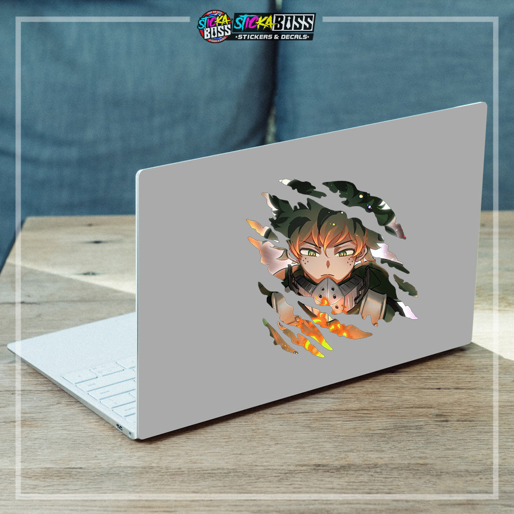 MY HERO ACADEMIA | ANIME SCRATCH STICKER【VINYL PRINTED】( LAMINATED / WATERPROOF )【Stickaboss】