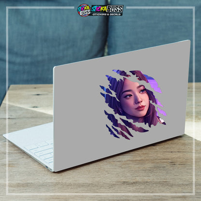 BLACKPINK PART 2 | ANIME SCRATCH STICKER【VINYL PRINTED】( LAMINATED / WATERPROOF )【Stickaboss】