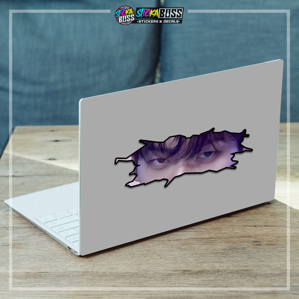 KPOP-TXT | CRACK PEEKERS  ( ANIME VINYL STICKER DECALS )【Stickaboss】