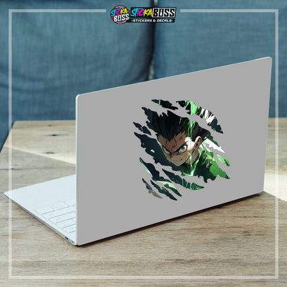 HUNTER X HUNTER | ANIME SCRATCH STICKER【VINYL PRINTED】( LAMINATED / WATERPROOF )【Stickaboss】