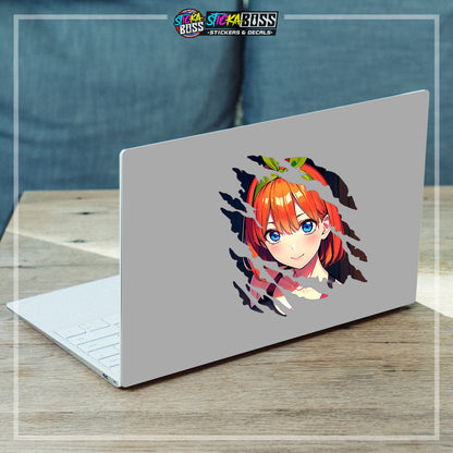 THE QUINTESSENTIAL QUINTUPLETS| ANIME SCRATCH STICKER【VINYL PRINTED】( LAMINATED / WATERPROOF )【Stick