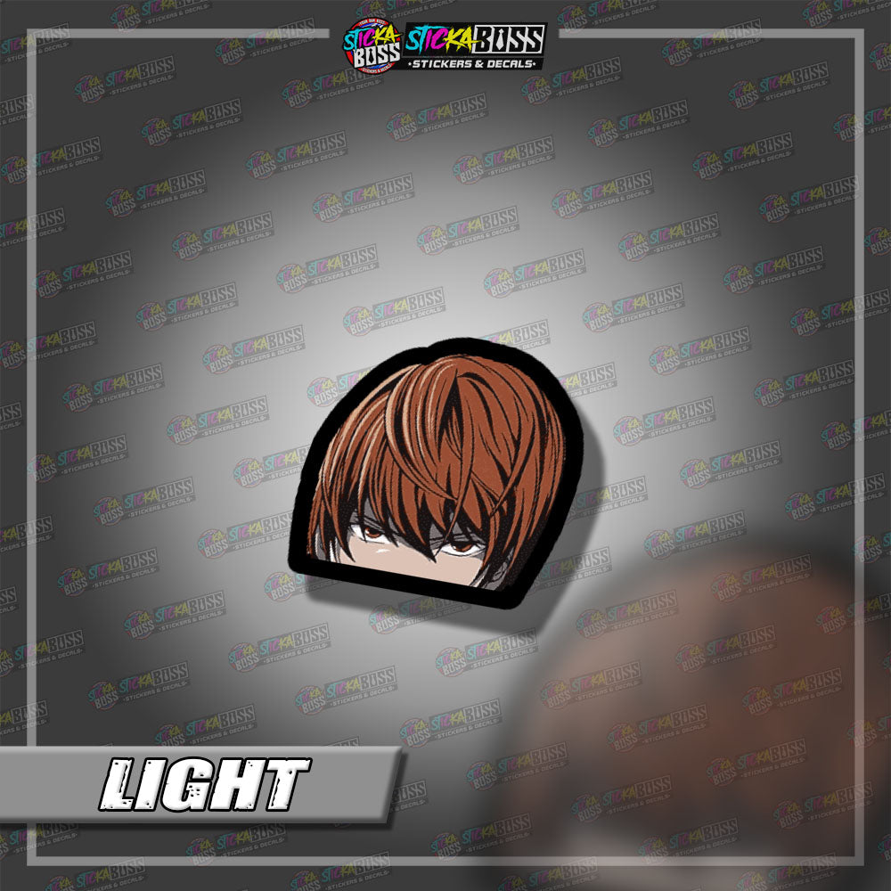 DEATH NOTE | ANIME PEEKER STICKER【VINYL PRINTED】( LAMINATED / WATERPROOF )