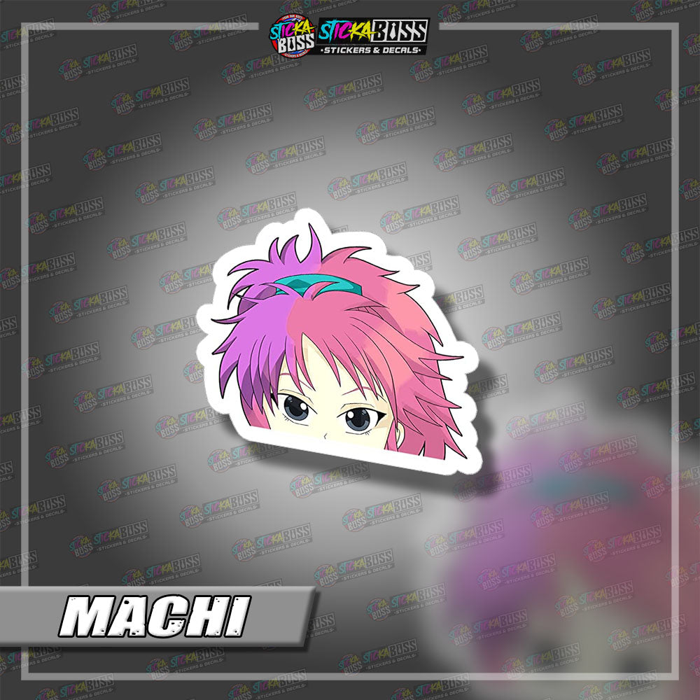 HUNTER X HUNTER | ANIME PEEKER STICKER【VINYL PRINTED】( LAMINATED / WATERPROOF )