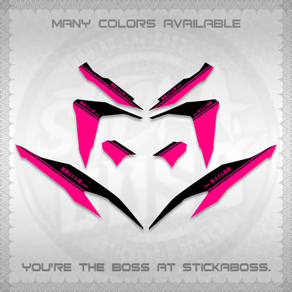 CLICK V2 DECALS (TRUENO STYLE DESIGN) STICKER KITS BY STICKABOSS