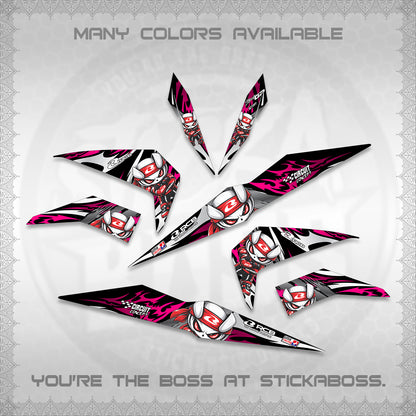 BEAT FI V2 DECALS (2026 NEW RCB 2.0 DESIGN) STICKER KITS BY STICKABOSS