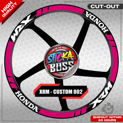 XRM MAG STICKER SET ( 2 MAGS ) - CUSTOM 002 | VINYL WATERPROOF CUT-OUT DECALS
