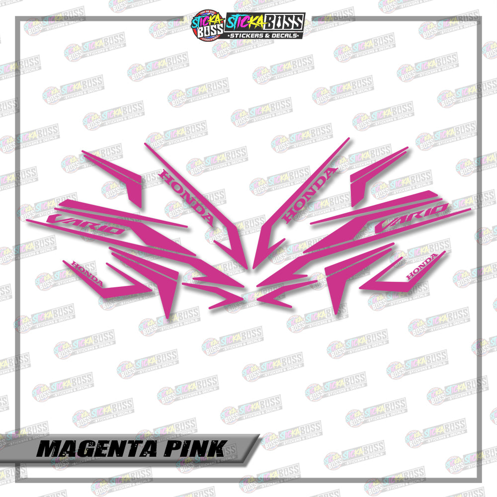 CLICK V2 CUT-OUT DECALS ( 001 VARIO SHARP STRIPPING )【Stickaboss】