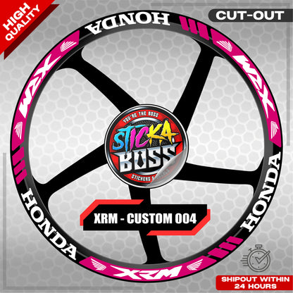 XRM MAG STICKER SET ( 2 MAGS ) - CUSTOM 004 | VINYL WATERPROOF CUT-OUT DECALS