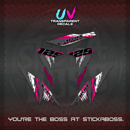 CLICK 125 V2 VARIO UV TRANSPARENT DECALS (2022 SPLASH SPECIAL) STICKER KITS BY STICKABOSS