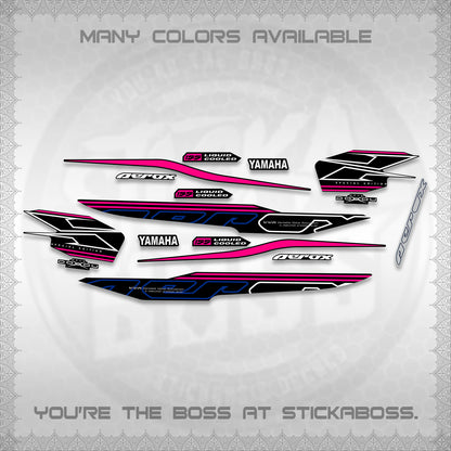AEROX 155 V1 DECALS (2026 CYBER STYLE 01) STICKER KITS BY STICKABOSS