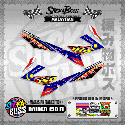 RAIDER 150 Fi ( MALAYSIAN FLAG EDITION )【WITH FREEBIES】