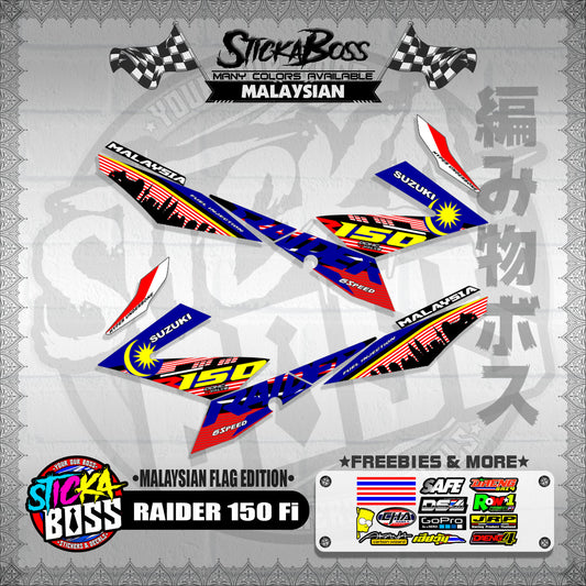 RAIDER 150 Fi ( MALAYSIAN FLAG EDITION )【WITH FREEBIES】