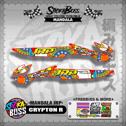 CRYPTON R DECALS ( MANDALA JRP )【WITH FREEBIES】
