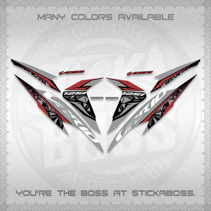 CLICK 125 V2 VARIO DECALS (2018–2022 STYLE DESIGN) STICKER DECALS BY STICKABOSS