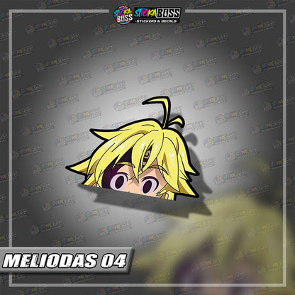 SEVEN DEADLY SINS | ANIME PEEKER STICKER【VINYL PRINTED】( LAMINATED / WATERPROOF )