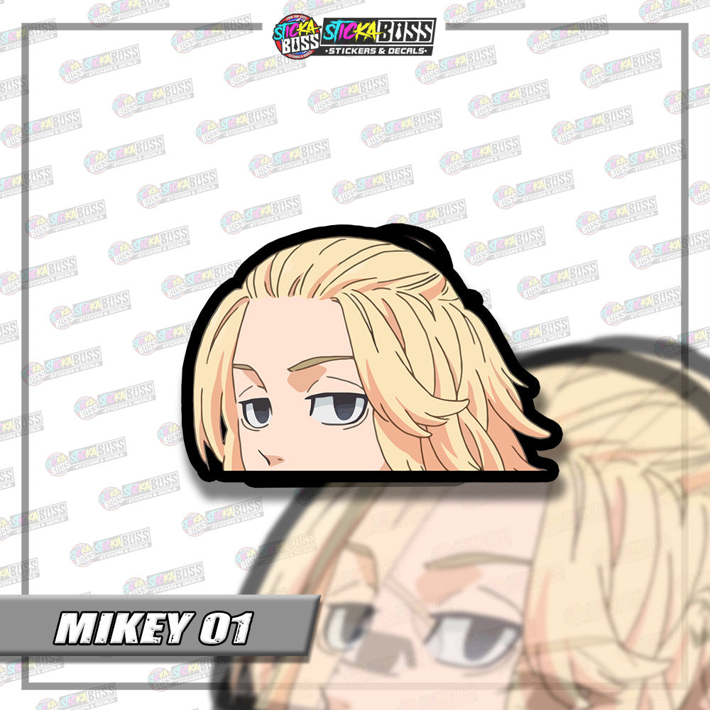 TOKYO REVENGERS | ANIME PEEKER STICKER【VINYL PRINTED】( LAMINATED / WATERPROOF )