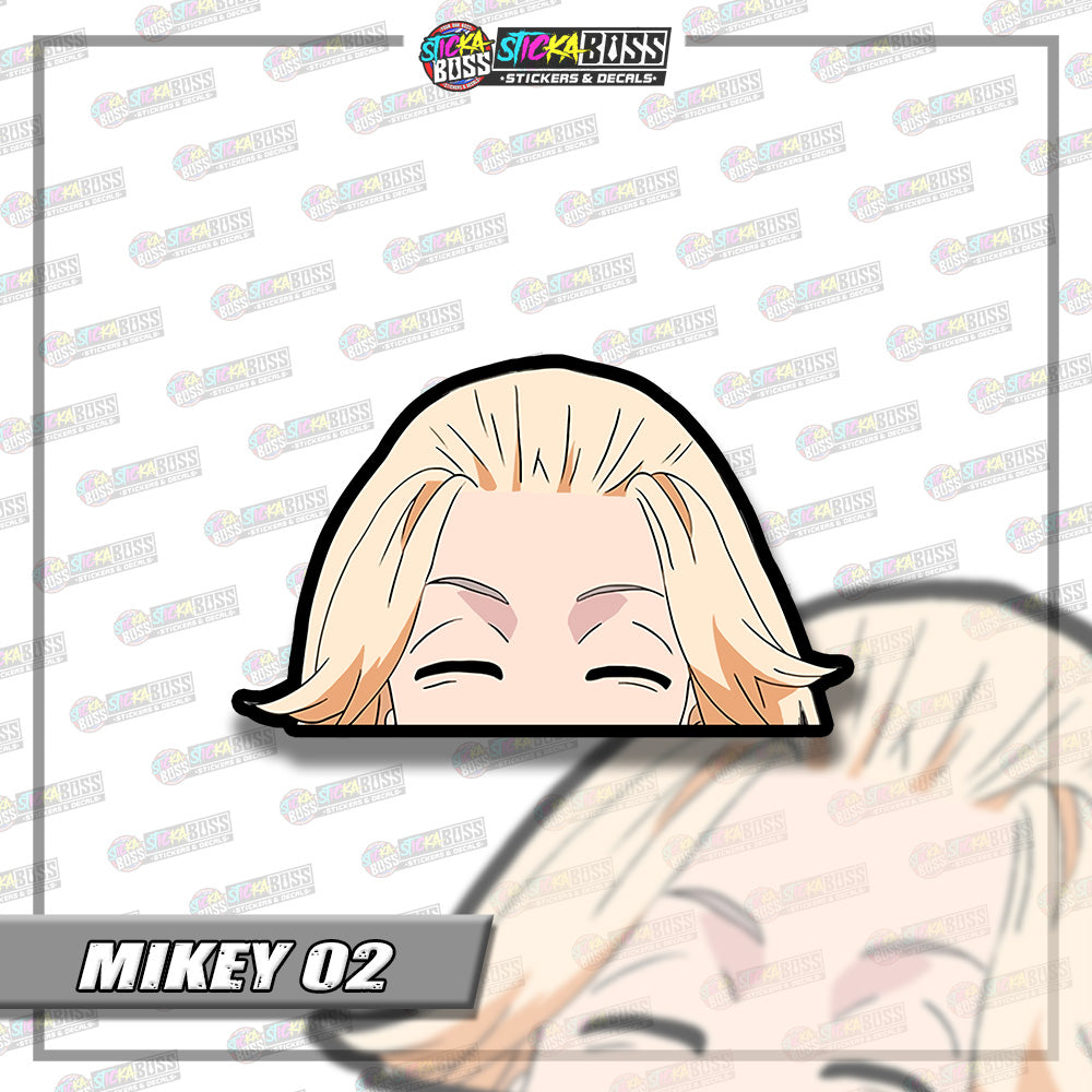 TOKYO REVENGERS | ANIME PEEKER STICKER【VINYL PRINTED】( LAMINATED / WATERPROOF )