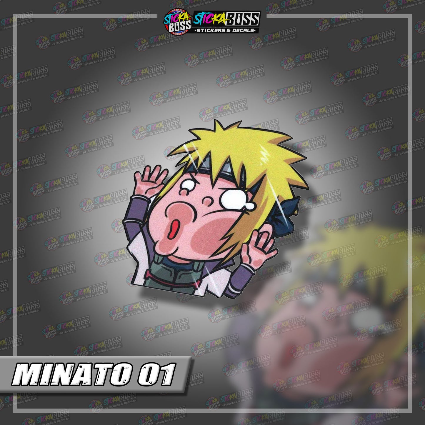 NARUTO PART 2 | ANIME PEEKER STICKER【VINYL PRINTED】( LAMINATED / WATERPROOF )