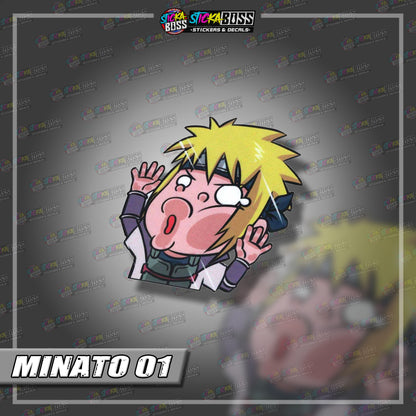 NARUTO PART 2 | ANIME PEEKER STICKER【VINYL PRINTED】( LAMINATED / WATERPROOF )