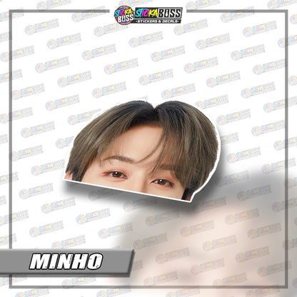 STRAYKIDS | ANIME PEEKER STICKER【VINYL PRINTED】( LAMINATED / WATERPROOF ) (Copy)