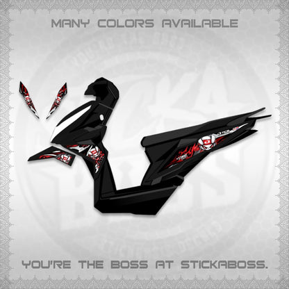 BEAT FI V2 DECALS (2026 NEW RCB 2.0 DESIGN) STICKER KITS BY STICKABOSS