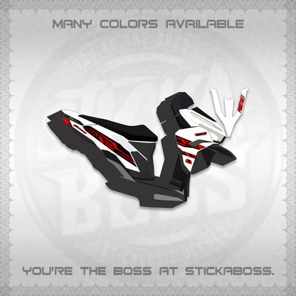 CLICK V3 VARIO DECALS (2026 V3E 001 DESIGN)STICKER DECALS By STICKABOSS