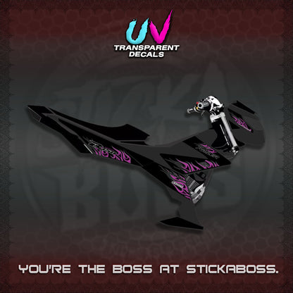 【PREMIUM UV PRINT】TRANSPARENT RAIDER 150 Fi DECALS(API TERBARU VIRAL ELEGAN)STICKER By STICKABOSS