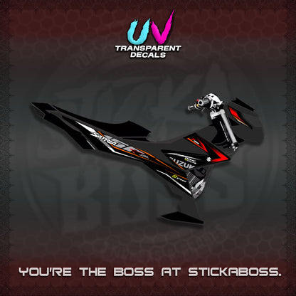 【PREMIUM UV PRINT】TRANSPARENT RAIDER 150 Fi SATRIA DECALS (2026 NTN N10)STICKER By STICKABOSS