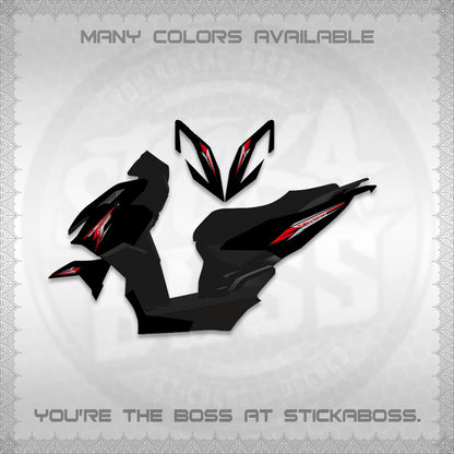 CLICK 160 VARIO DECAL(2026 SHARP 00-A1 DESIGN)STICKER DECALS By STICKABOSS