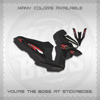 CLICK 125 V3 INDO-MALAY VARIO DECALS (2026 CODE1 DESIGN)STICKER DECALS By STICKABOSS