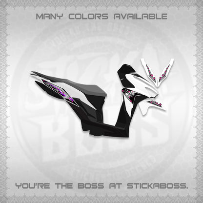 CLICK V2 VARIO DECALS (MOTIF POLET SAKURA DESIGN)STICKER DECALS By STICKABOSS