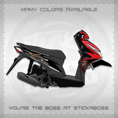 BEAT FI V2 DECALS (2026 BEATSTREET DESIGN) STICKER KITS BY STICKABOSS