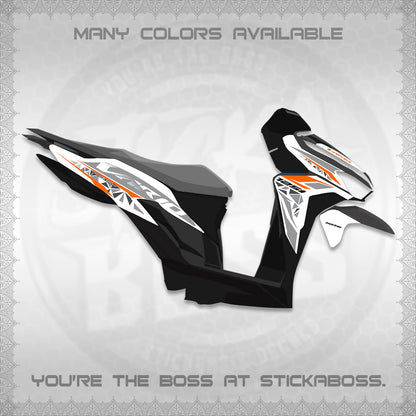 CLICK 125 V2 VARIO FOR WHITE DECALS (2018–2022 STYLE DESIGN) STICKER DECALS BY STICKABOSS