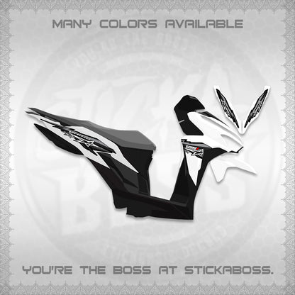 CLICK V2 INDO VARIO DECALS (A0002 STAR DESIGN)STICKER DECALS By STICKABOSS