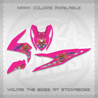 BEAT FI INDO DECALS (2026 NEW SAMURAI MOTIF) STICKER KITS BY STICKABOSS