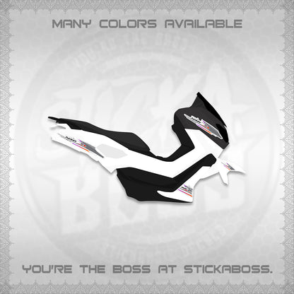 NMAX V1 FOR WHITE THAI-INDO DECALS (THMI 02 DESIGN)STICKER DECALS By STICKABOSS