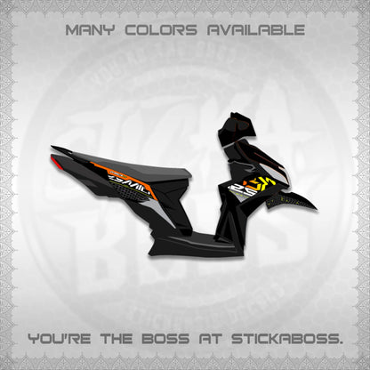 MIO I 125 M3 INDO-MALAY DECALS (DI ACARA DESIGN)STICKER DECALS By STICKABOSS