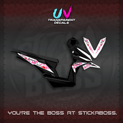 BEAT V2 UV TRANSPARENT INDO DECALS (2026 SAKURA NEW STYLE)STICKER DECALS By STICKABOSS