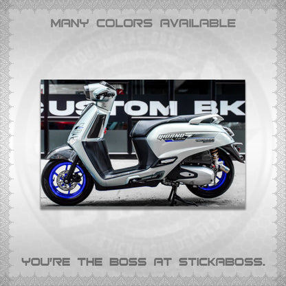 GIORNO DECALS (2026 RACING CAR  PATTERN)STICKER DECALS BY STICKABOSS