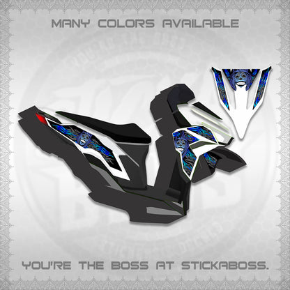 CLICK V3 DECALS (SoloLevelingSmiley Design) STICKER DECALS By STICKABOSS