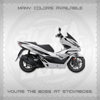 PCX  155160 INDO DECALS (NEW STRIPPING 09)STICKER DECALS By STICKABOSS
