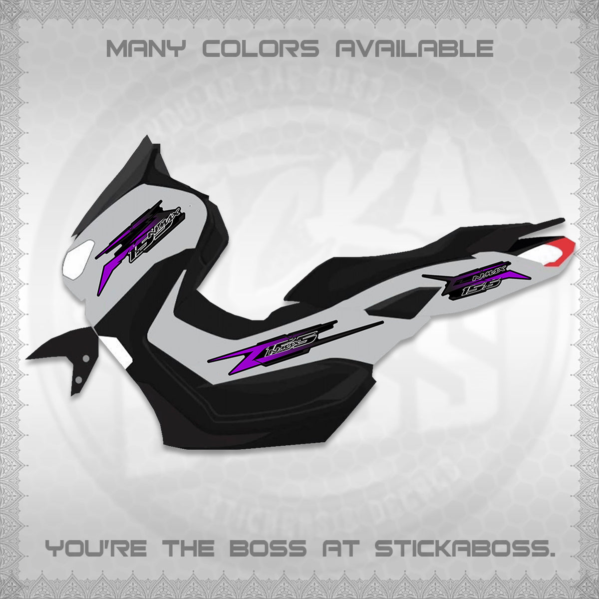 NMAX V2 MALAY-INDO DECALS (2026 MIO3 NEW DESIGN) STICKER DECALS BY STICKABOSS (Copy)