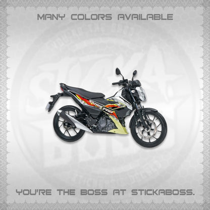 RAIDER PRO SATRIA DECALS (2026 NTN N19) STICKER DECALS BY STICKABOSS (Copy)